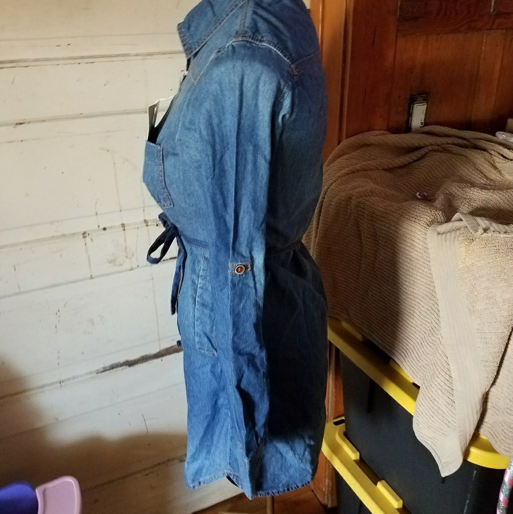 đ New beautiful Blue Denim dress - Picture 4 of 8